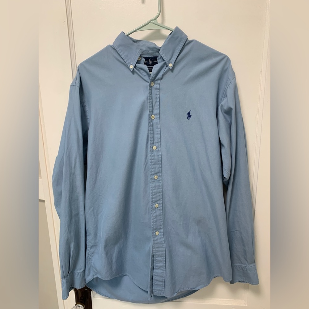 Classic Polo Ralph Lauren Dress Shirt - Men's Size Large - Excellent Condition